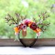 thumbnail image 4 of Diadema con forma de astas de Navidad con aro de pelo de carnaval con decoración floral para adolescentes, 4 of 5