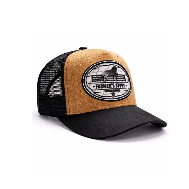 KNITE Gorra Farmer Trucker Countryside gris Hombre Ajustable Estilo Ranch Cap