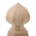 thumbnail image 3 of OULII Unfinished Post Finial Wood Material Decorative Topper For Staircases 1Set, 3 of 6