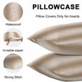 thumbnail image 5 of Khaki Ombre Lumbar Pillow Covers 20x12 Inch Set of 2, Farmhouse Beige Gradient Modern Art Waterproof Outdoor Pillow Covers, Decorative Cushion Pillowcases for Couch, Sofa, Bed, Garden, Patio, 5 of 9