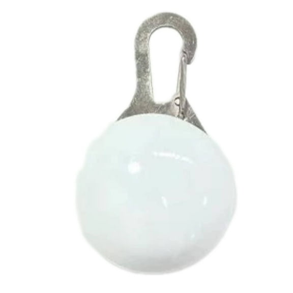 GASTROPOD Dog Lights for Night Walking,Brightness Modes Light Up Dog Collar,Usb Charging Dog Collar Light,White