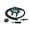 Hunter Green, variant on Electric Cleaner Company ECC K9 Fluffer Dog Blow Dryer, Black - Heavy Duty Durable Design with High Performance for Professional Grooming and Pet Owners at Home