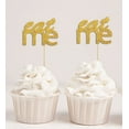 thumbnail image 1 of Darling Souvenir, Eat Me Wedding Cupcake Toppers , Baby Shower Party Dessert Decorations Picks - Pack Of 20, 1 of 1