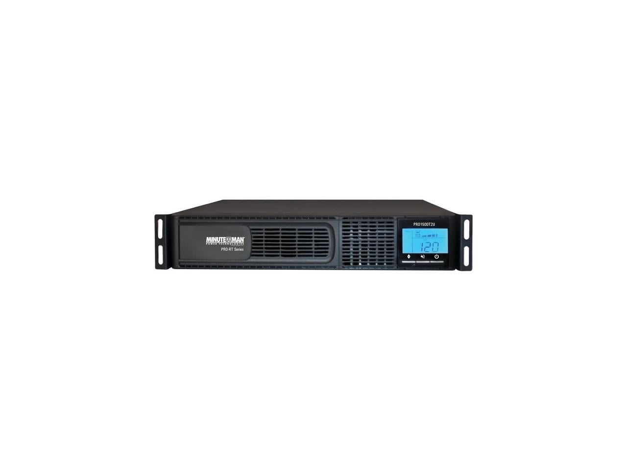 Minuteman PRO-RT PRO1500RT2U 1500VA Tower/Rack/Wall Mountable UPS - 1050W