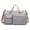 Gray, variant on Casual Shoulder Bag Made of Cloth, Crossbody Bag and Purse with Large Capacity, Messenger Handbag Featuring Multiple Compartments for Personal Items, Black