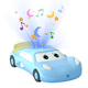thumbnail image 1 of Juguete proyector de noche infantil Mima2 Car Color azul, 1 of 5