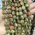 thumbnail image 6 of HOOUN 10-20mm Natural Heart Shape Agates Quartz Loose Spacer Beads for Jewelry Making-Dalmation-14mm 13pcs beads, 6 of 9