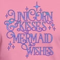 thumbnail image 3 of CafePress - Unicorn Kisses And Mermaid Wishes Men's Classic T Shirt - Men's Fitted T-Shirt, 3 of 4