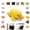 Duck, variant on Magnetic Plush Cat Car Decor, 14cm Kawaii Stuffed Animal Ornament for Car Exterior, Cute Magnetic Decoration for Dashboard, Side Mirror, Refrigerator, Locker, for Cats Lovers
