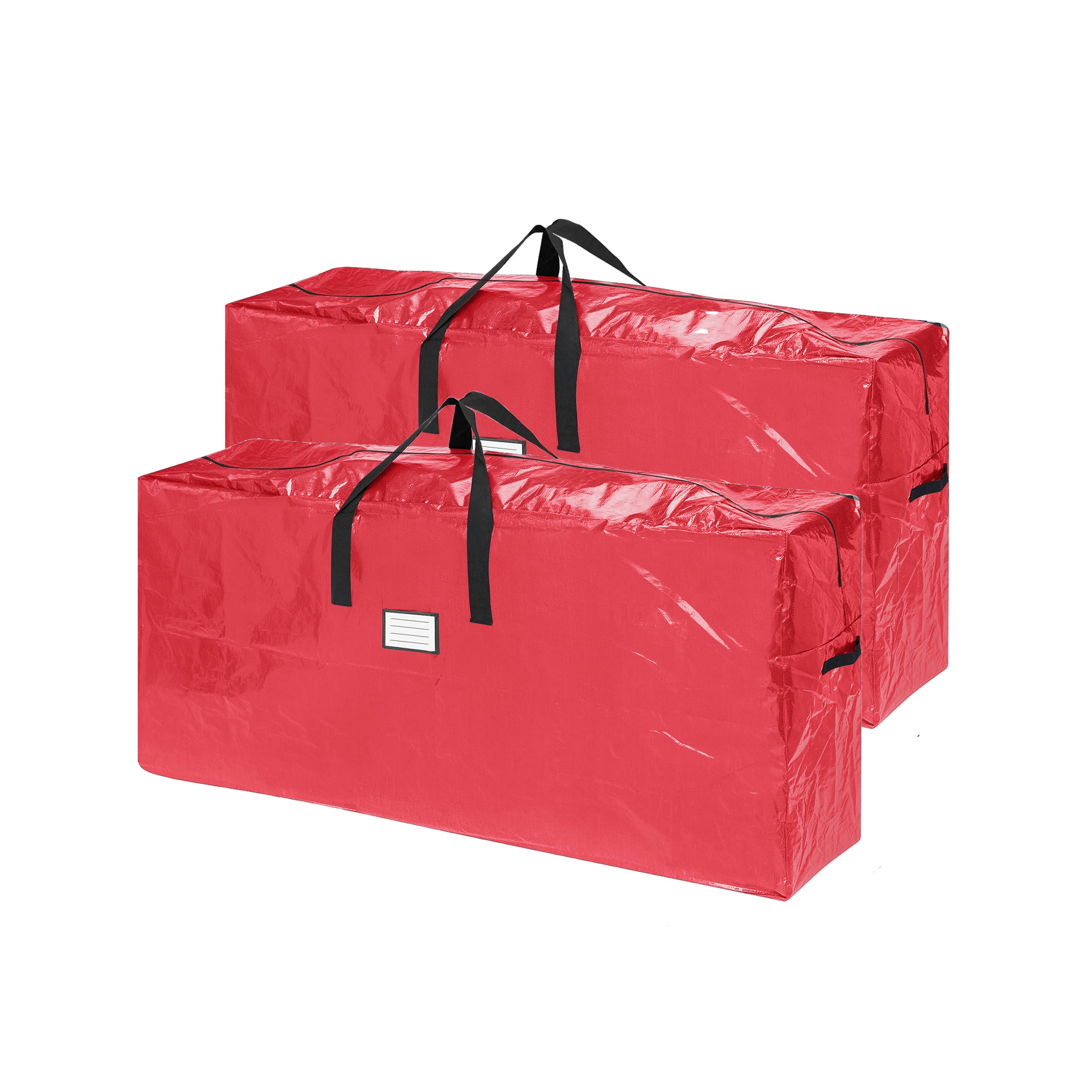 Elf Stor 83-DT5517 2-Pack Extra Large for up to 9 Ft Tree Christmas Bag Red