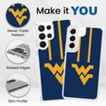 thumbnail image 2 of West Virginia Mountaineers HD Phone Case Compatible with MagSafe Samsung Galaxy S21 Ultra (Stripe) by Affinity Bands, 2 of 3