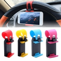 MELIVO Phone Holder Strong Bearing Capacity Professional Universal Car Steering Wheel Cell Phone Mount for Driving