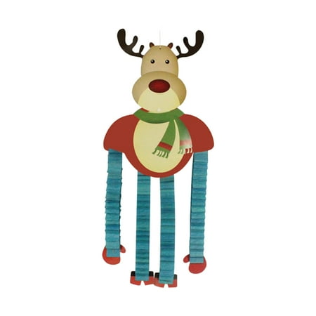 

Christmas Decorations Christmas Decorations Paper Man Pendant Scene Layout Storefront Decoration Window Santa Claues Pendant Dress Up Christmas Gifts Paper B