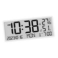 thumbnail image 1 of Reloj de Escritorio Macarena Reloj de Pared Digital Despertador Blanco, 1 of 8