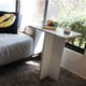 thumbnail image 5 of Mesa De Centro Mdf Melamico Vinil Metalico Tipo Marmol Resistente Blanco, 5 of 7