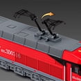 thumbnail image 3 of Alloy High-speed Train Model Diecasts Metal Rail Electric Green Bullet Train Metro Vehicles Model Sound and Light Kids Toys Gift, 3 of 6