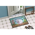 thumbnail image 4 of Carolines Treasures CK1210JMAT Bichon Frise Spring Door Mat Indoor Rug or Outdoor Welcome Mat 24x36 Doormat  36"L x 24"W, 4 of 4