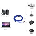 thumbnail image 2 of Cable de red LAN blindado CAT7 RJ45 de 10 Gbps, cable Ethernet plano de 10 m, 2 of 2