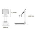 thumbnail image 6 of Naierhg Phone Bracket Escalating Foldable Stable Anti-slip Support Cellphone Adjustable Small Size Desk Phone Rack for Daily Use, 6 of 8