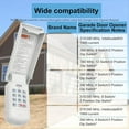 thumbnail image 3 of Garage Door Opener Keypad Replacement, Suitable for All Switch Garage Door Openers,Suitable for Model -R/-BX, 3 of 6