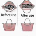 thumbnail image 4 of Felt Insert Bag Fits For Longchamp Handbag Liner Bag Felt Cloth Makeup Bag Support Travel Portable Insert Purse Organizer, 4 of 5