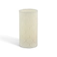 thumbnail image 2 of 6-Inch Tall Battery Operated Carved Crest LED Candles with Timer Feature (Set of 4), 2 of 2