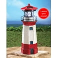thumbnail image 2 of JUMBL Solar Lighthouse with Rotating Lamp - Outdoor Garden Decor, 2 of 2
