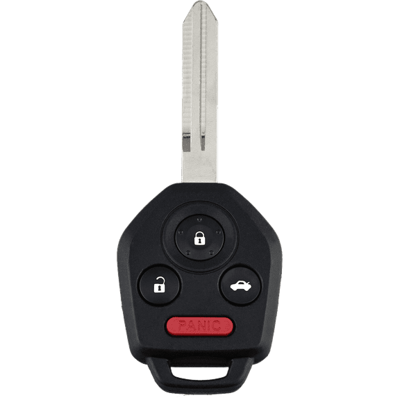 Wholesalekey Replacement for 2008-2011 Subaru CWTWBU766 4 Buttons Remote Key Fob 433MHz