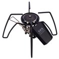 thumbnail image 1 of Estufa de araña plegable, quemadores antideslizantes para acampar, para cocinar al aire libre y senderismo, 1 of 9