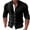 Black, variant on Mens Hawaiian Beach Shirt Dress Shirts Workout Shirt Slim Fit Suit Shirt Solid Color Long Sleeve Pullover Causal Button Up Undershirt Pink