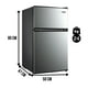 thumbnail image 2 of Frigobar Refrigerador Arctic King Freezer Acero 3.2 Ft, 2 of 4