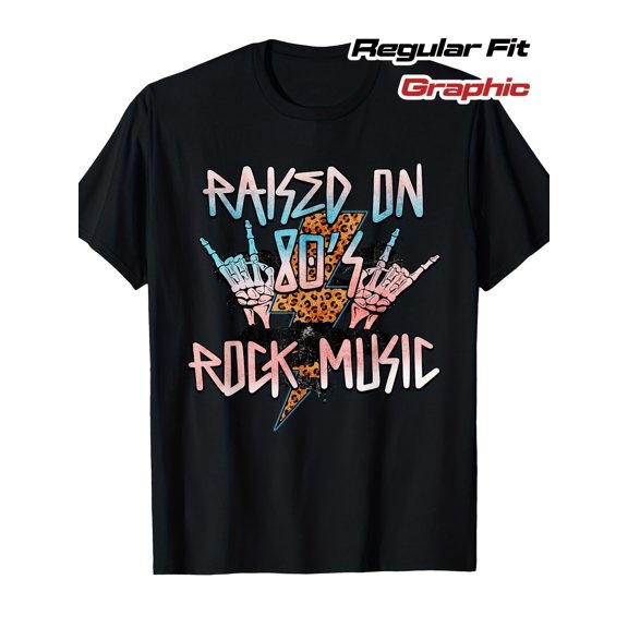 mens vintage 80s rock music t shirt vintage band graphic tee with rock music print neon 80 and iconic hair bands breathable short sleeve shirt for concerts casual wea