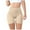 Khaki, variant on APEXFWDT Women's Slip Shorts - Silky Anti-Chafing Safety Shorts Perfect Under Dresses (Size L-4XL)