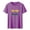 Purple, variant on Nmnitkp Sustainable Women's Short Sleeve Tops We Are Brazil Football Fan Graphic T-Shirt, Crew Neck Short Sleeve Casual Tee, Multiple Colors Available Black,L