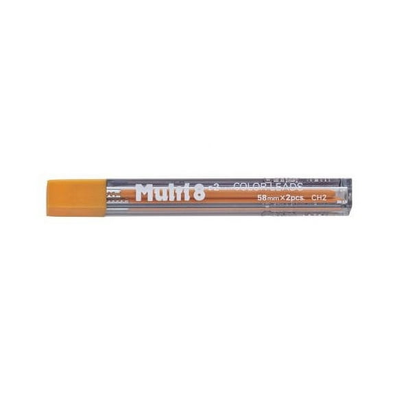 COLOUR PENCIL LEAD REFILL 2.0MM ORANGE 2PC TUBE