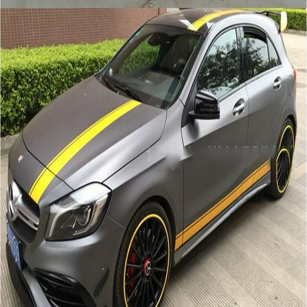 Edition 1 Style Side Stripe Decal Stickers For Mercedes Benz Cla 45 W117  C117 X117 Amg- 5D Carbon Fibre for Christmas 