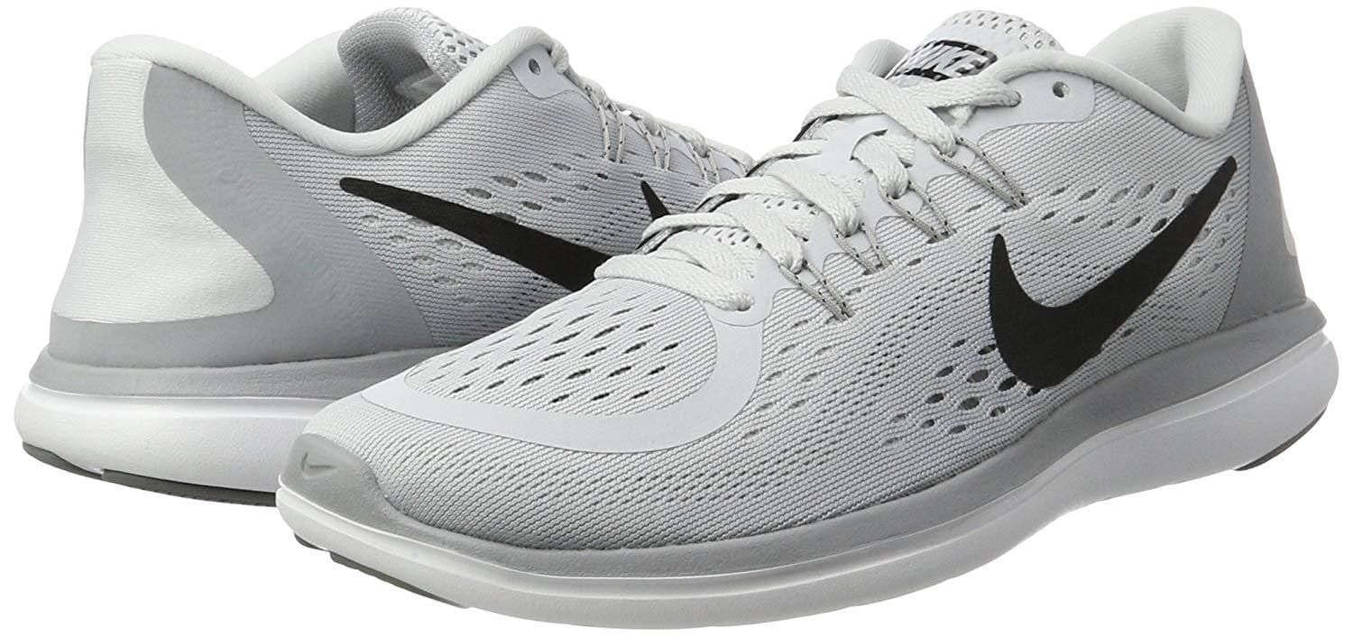 Finito borracho Aumentar Nike Women's Flex 2017 RN Running Shoes - Grey/Black - 6.5 - Walmart.com