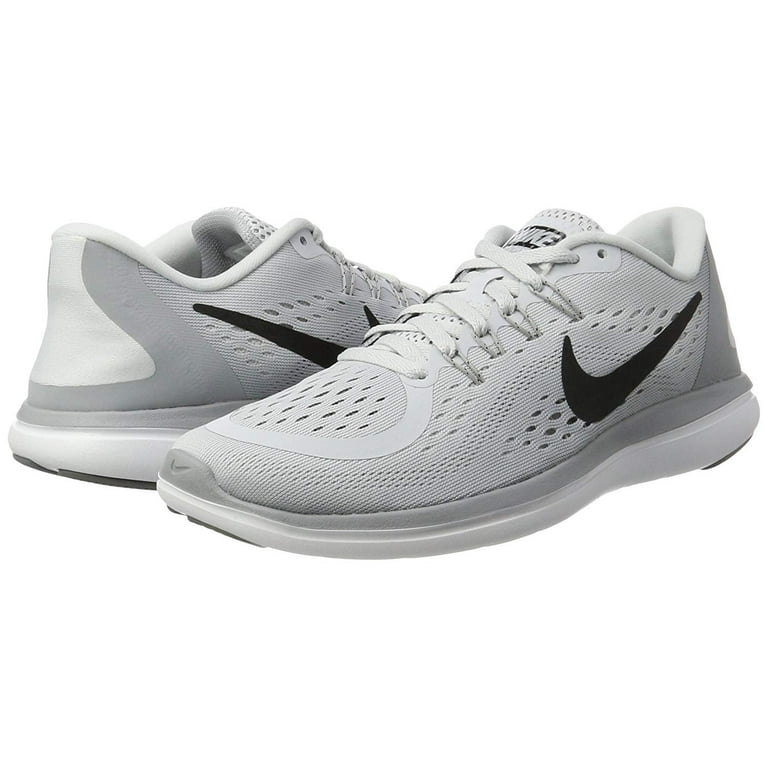 adelaar Zeeanemoon overdrijving Nike Women's Flex 2017 RN Running Shoes - Grey/Black - 6.5 - Walmart.com