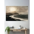 thumbnail image 2 of Dystopian City Poster Wall Art, Modern Wall Decor For Living Room Bedroom, 16x24 UNFRAMED, 2 of 3