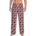 thumbnail image 1 of Kdxio Playing Cards Pattern Men's Pajama Pants, Elastic Waist with Drawstring and Pockets, Comfortable Loungewear-XX-Large, 1 of 6
