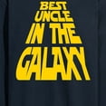 thumbnail image 3 of Instant Message - Best Uncle In The Galaxy - Men's Long Sleeve T-Shirt, 3 of 6