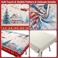 thumbnail image 4 of Christmas Tablecloth 60x84 Inch for Rectangle Tables with Deer, Christmas Decor for Table, Washable Water Resistant Xmas Table Cloth Cover, Reversible Use Chrismtas Party Decorations for Kitchen Home, 4 of 6