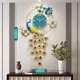 thumbnail image 1 of Reloj de pared de moderno, decoraciones sin tictac, reloj de pared digital silencioso, relojes colgantes de Metal decorativos para sala de Baoblaze Reloj de pared, 1 of 8
