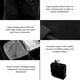 thumbnail image 5 of Storage box storage bag organizer box insulated oraganizer Foldable Car Organizer Holder Oxford Insulated Cooler Storage Box Mesh Bag Black ANGGREK Otros, 5 of 8