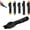 Black, variant on GameSwing True Grip Trainer 2.0, Golf Grip Trainer, Golf Club Grips, Golf Training Aid with Ergonomic Design, Corrects Grips Fix GolfTrainer, Improves Swing Accuracy & Grip Strength