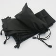thumbnail image 2 of 2 Pieces Black Sunglasses Carrying Case Bag Organizer Pouch Drawstring Closure, 2 of 9