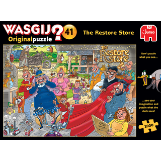 Wasgij Retro Original 5: Late Booking, 1000 Pieces, Jumbo