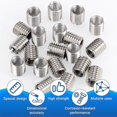 thumbnail image 5 of 20 Pcs Thread Repair Insert Threaded Bolts with Female M8 X 1.25 and Male M10 X 1.5 Thread for Furniture Projects Nut Screw Reducer Conversion Stainle, 5 of 5