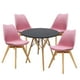 thumbnail image 1 of Set de 4 Sillas y Comedor Mundo In  Set de 4 sillas Frankfurt y Mesa Redonda de 80 Cm, 1 of 6
