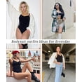 thumbnail image 4 of Body pour Femme Tummy Control Shapewear Sculptant Sans Couture String Body Shaper, 4 of 6